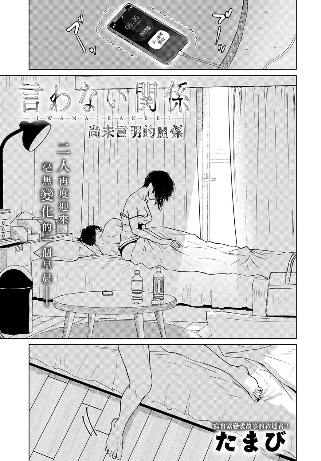 Iwanai Kankei | 尚未言明的關係言わない関係