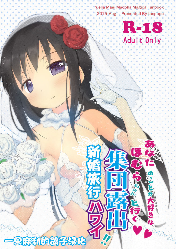 Anata no Koto ga Daisuki na Homura-chan to Iku Shuudan Roshutsu Shinkon Ryokou Hawaii!!あなたのことが大好きなほむらちゃんと行く集団露出新婚旅行ハワイ!!